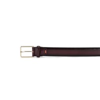 Cintura regolabile in pelle bordeaux - Santoni - 2